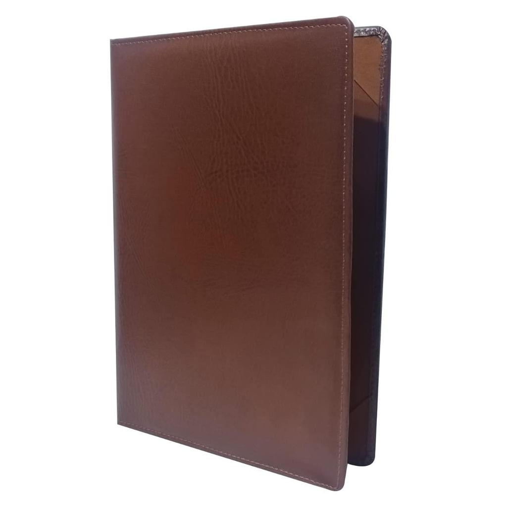 Certificate Holder PU Material - Brown Color