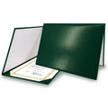 Certificate Holder with Print - Green Color