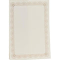 Certificate Paper Brief Card - Beige/Green