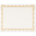 Certificate Paper Cream Color & Golden Border
