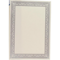 Certificate Paper Parchment Material - Beige/Blue