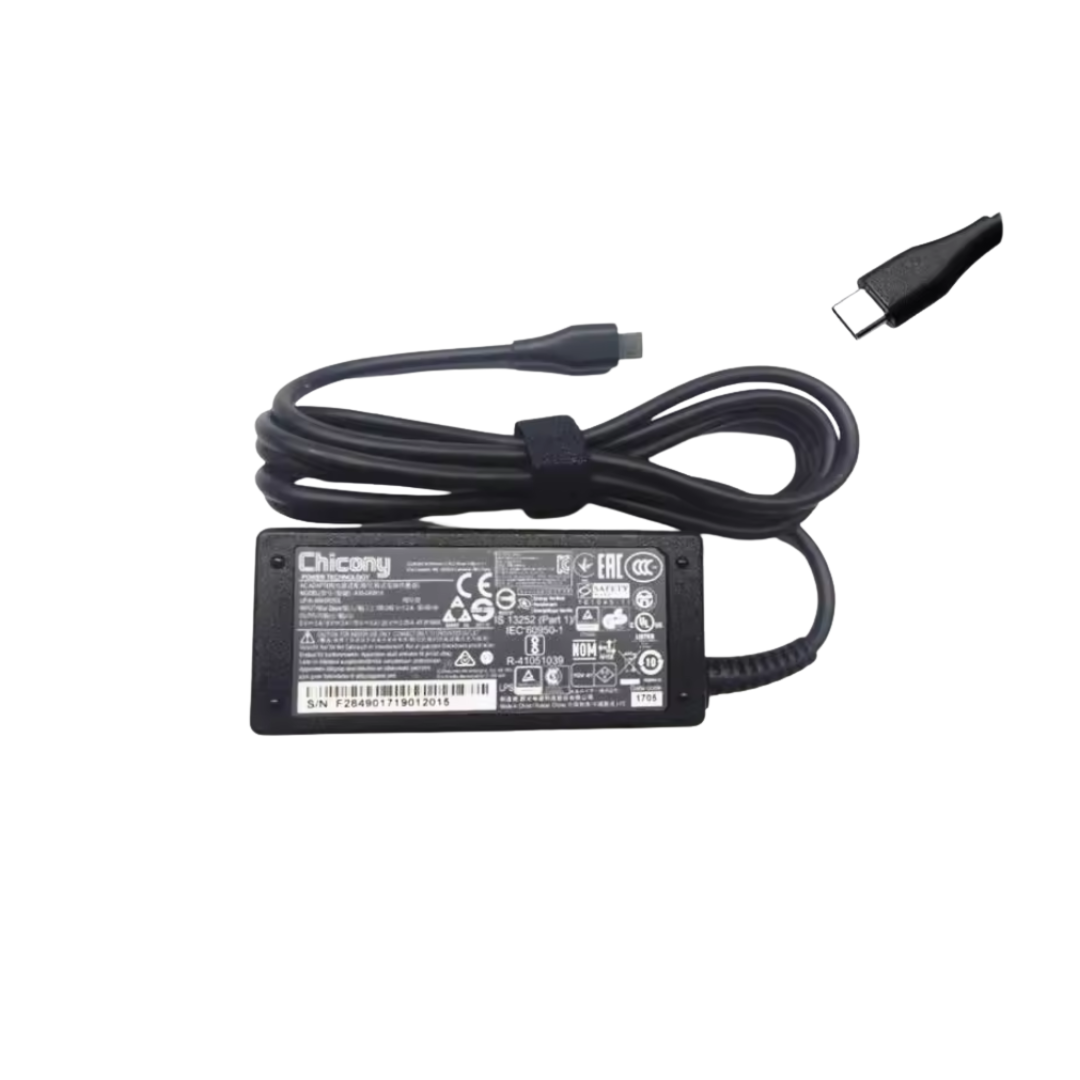 Chicony Type-C Laptop Charger A16-045N1A – 20V 2.25A 45W
