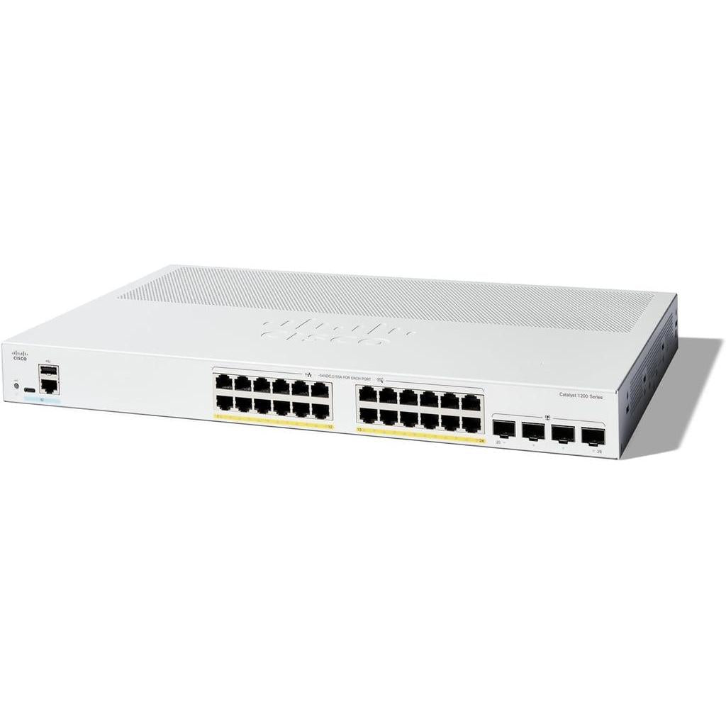 Cisco Catalyst 1200-24P-4G Smart Switch