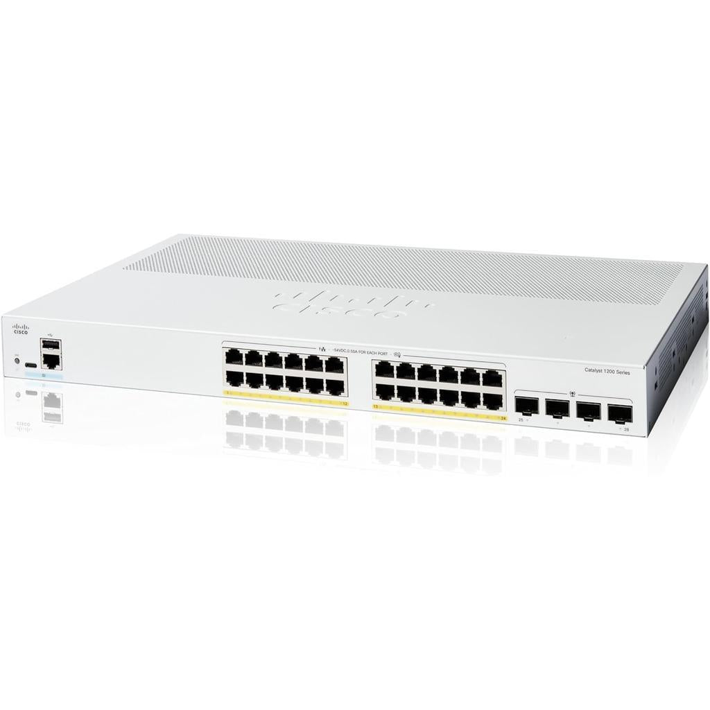 Cisco Catalyst 1200-24P-4G Smart Switch