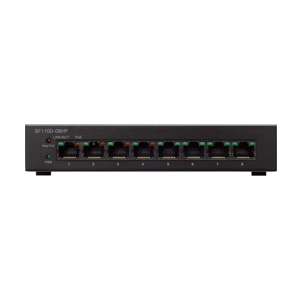 Cisco SF110D-08 8-Port 10/100 Desktop Switch