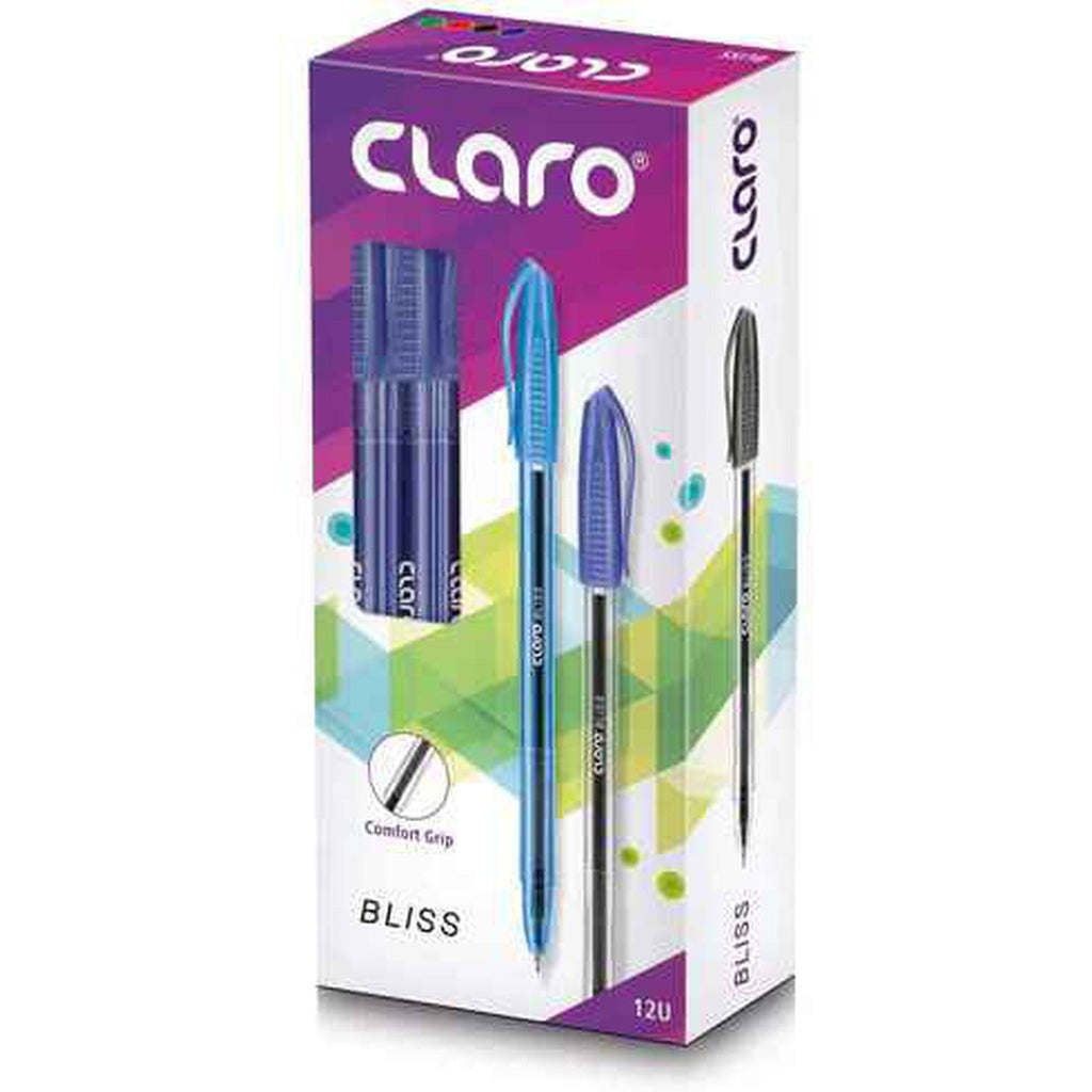 Claro Bliss Ball Pen 1.0 Mm (12/Box)