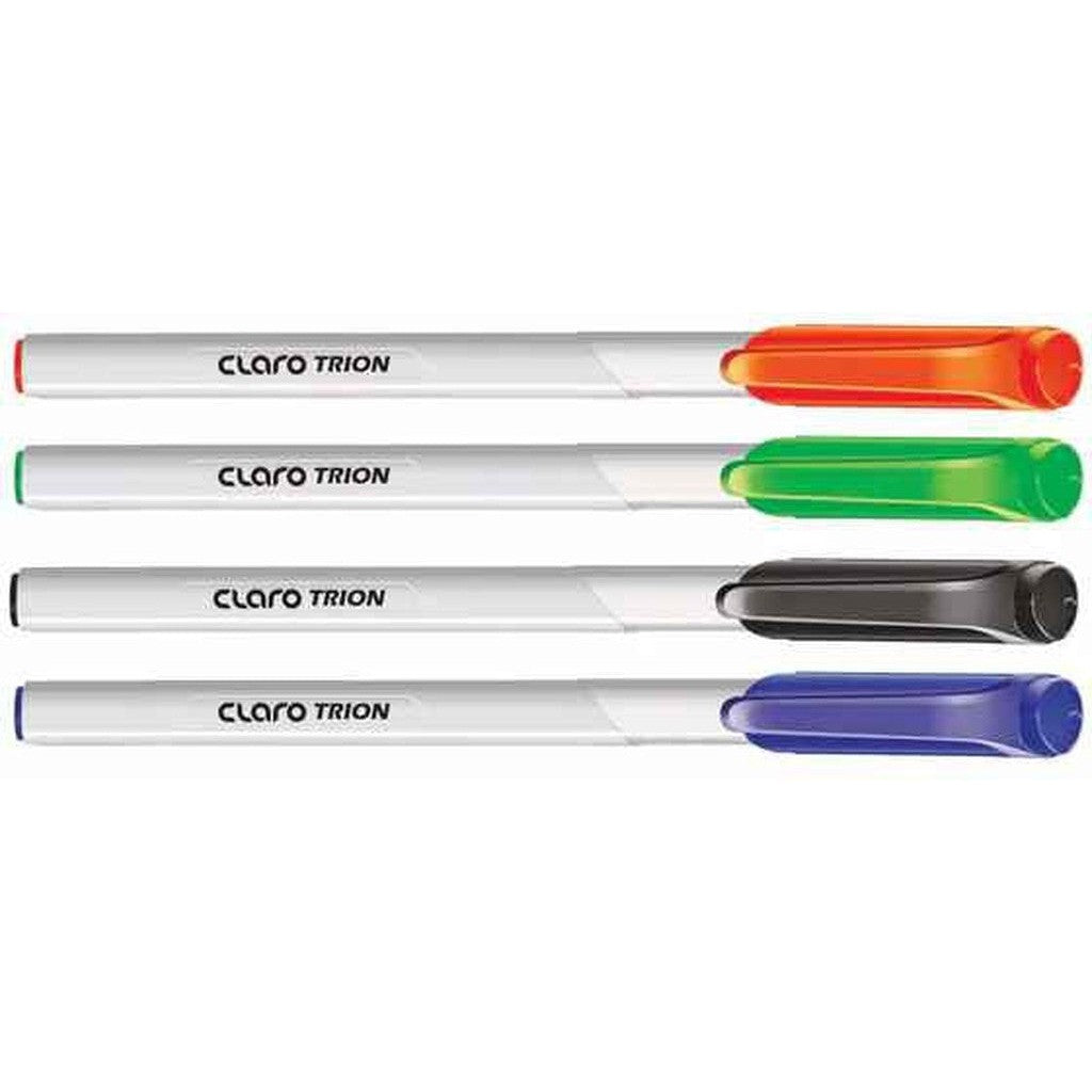 Claro Trion White C-Cap Pen 1.0 Mm (12/Box)