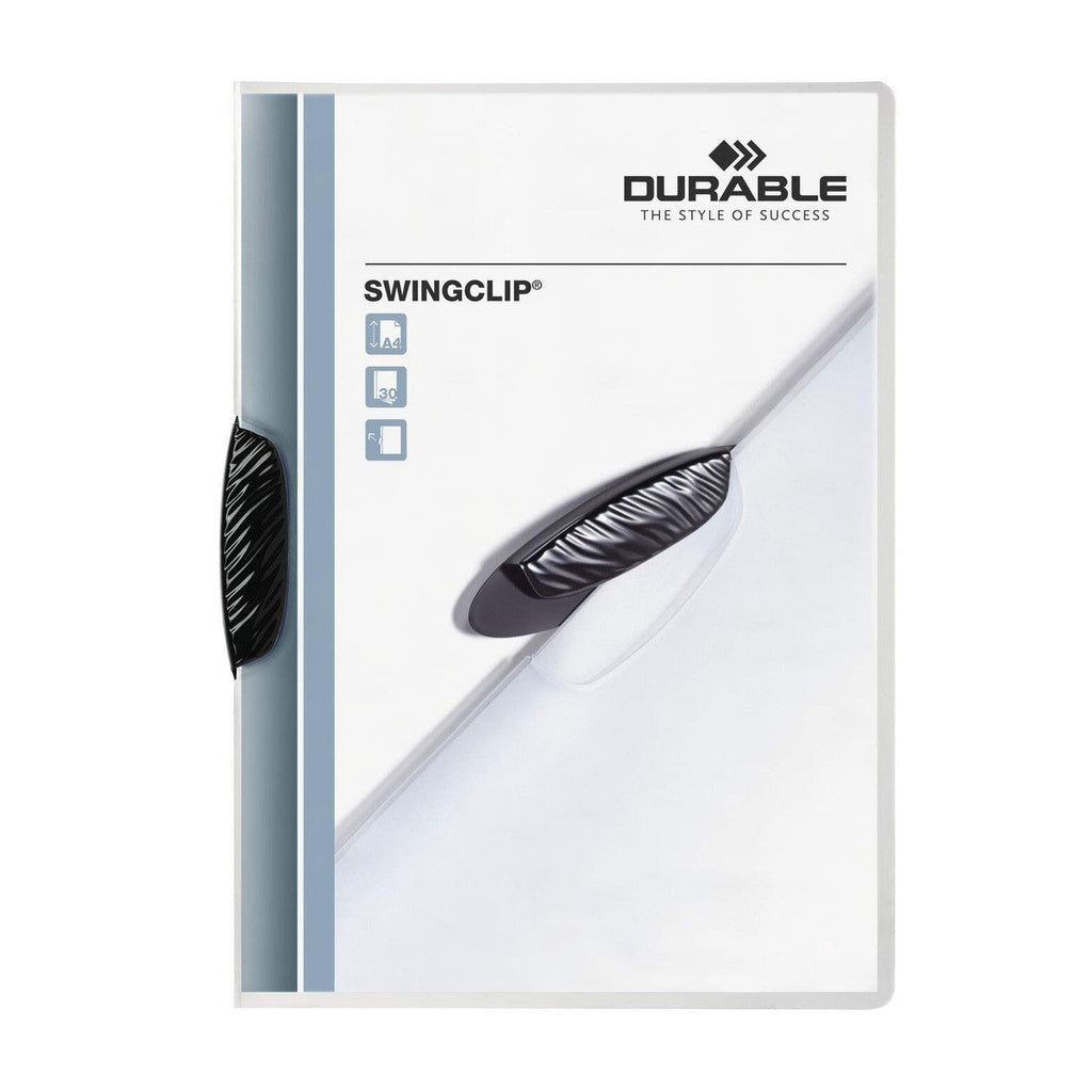 Durable Clip folder SWINGCLIP 30 A4 transparent Per Piece