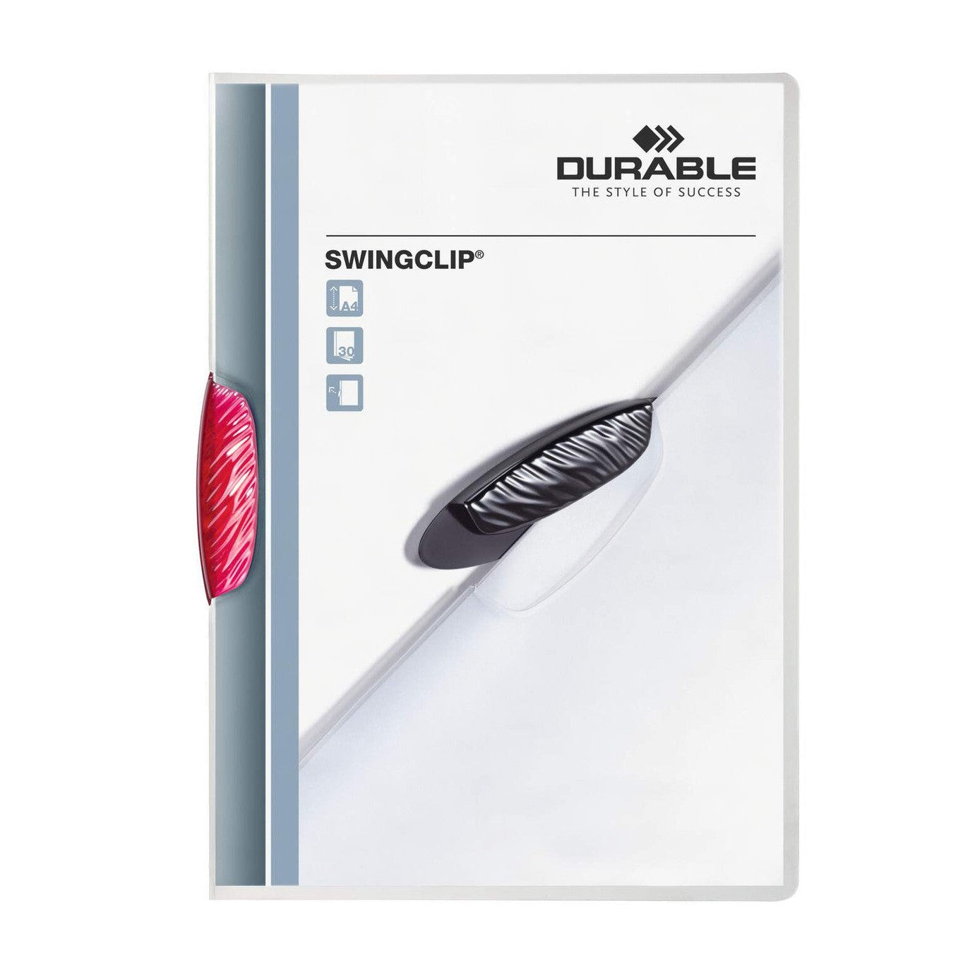 Durable Clip folder SWINGCLIP 30 A4 transparent Per Piece
