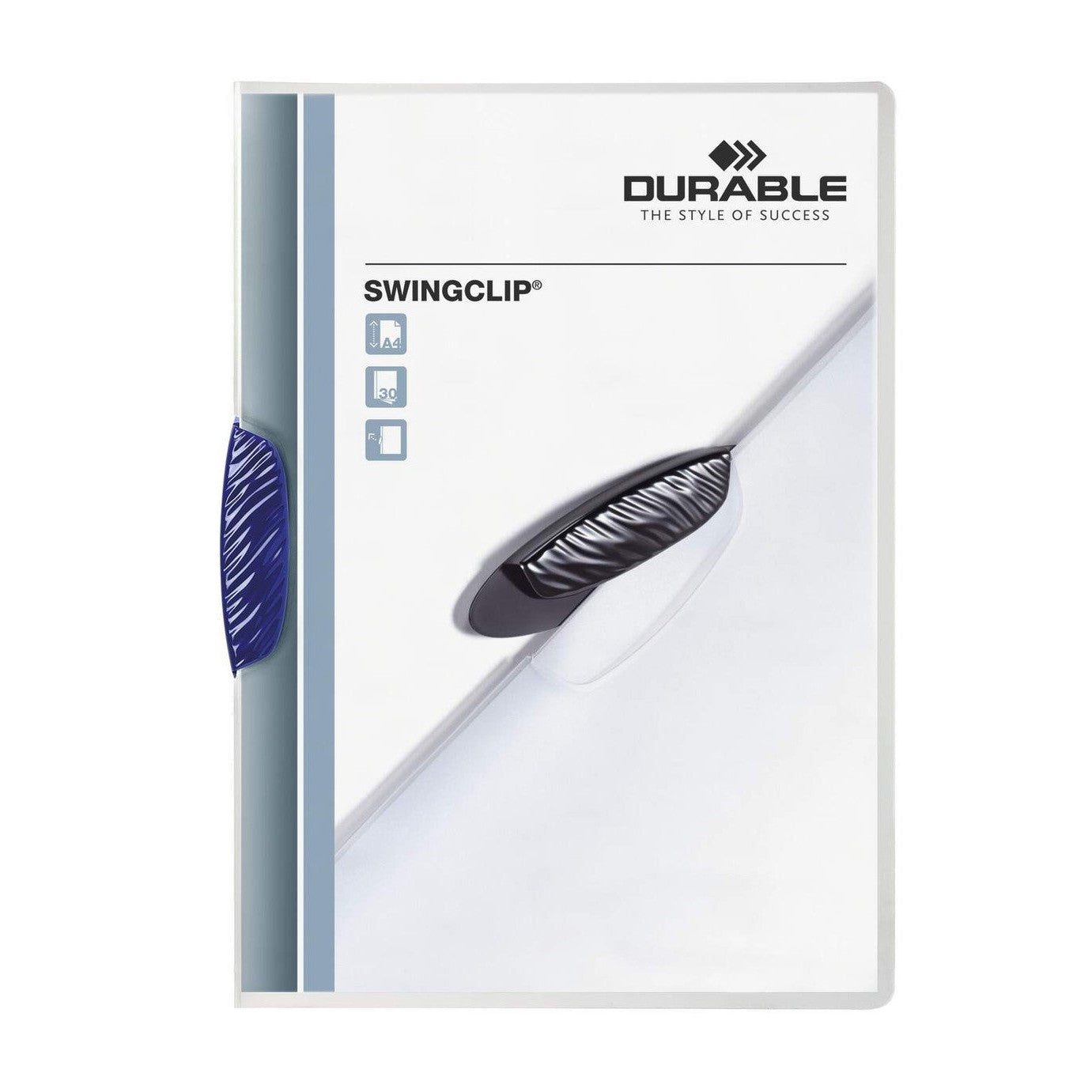 Durable Clip folder SWINGCLIP 30 A4 transparent Per Piece