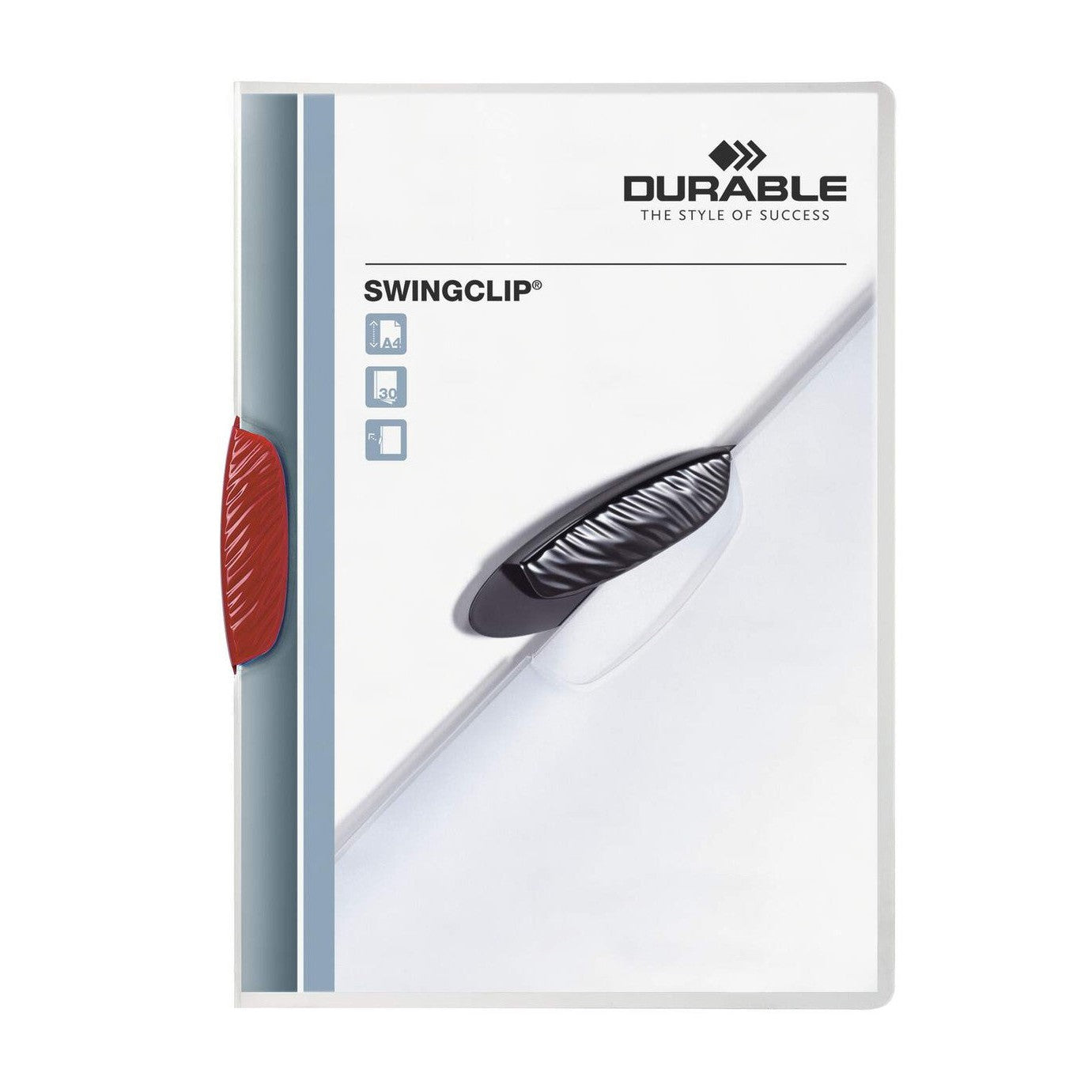 Durable Clip folder SWINGCLIP 30 A4 transparent Per Piece
