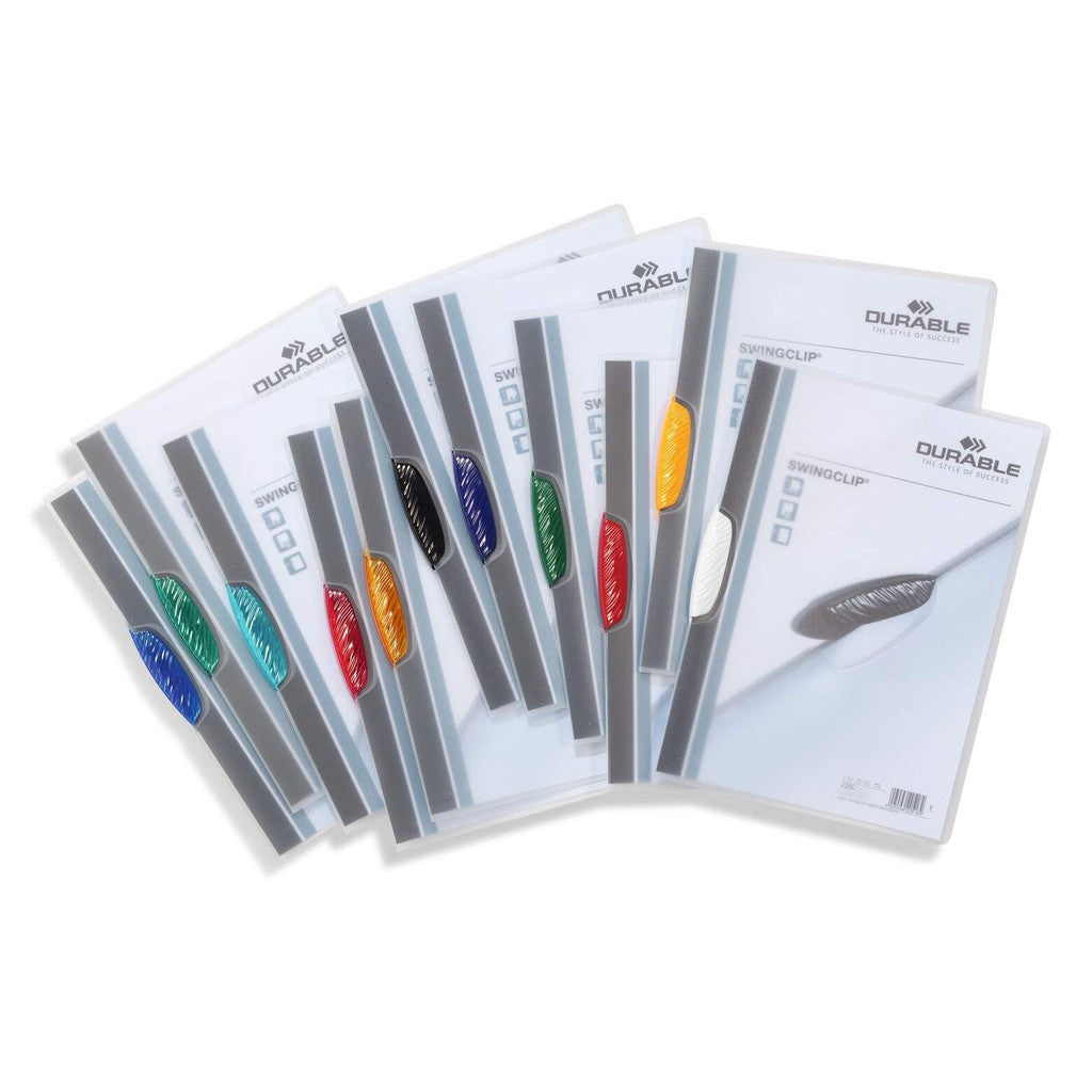 Durable Clip folder SWINGCLIP 30 A4 transparent Per Piece
