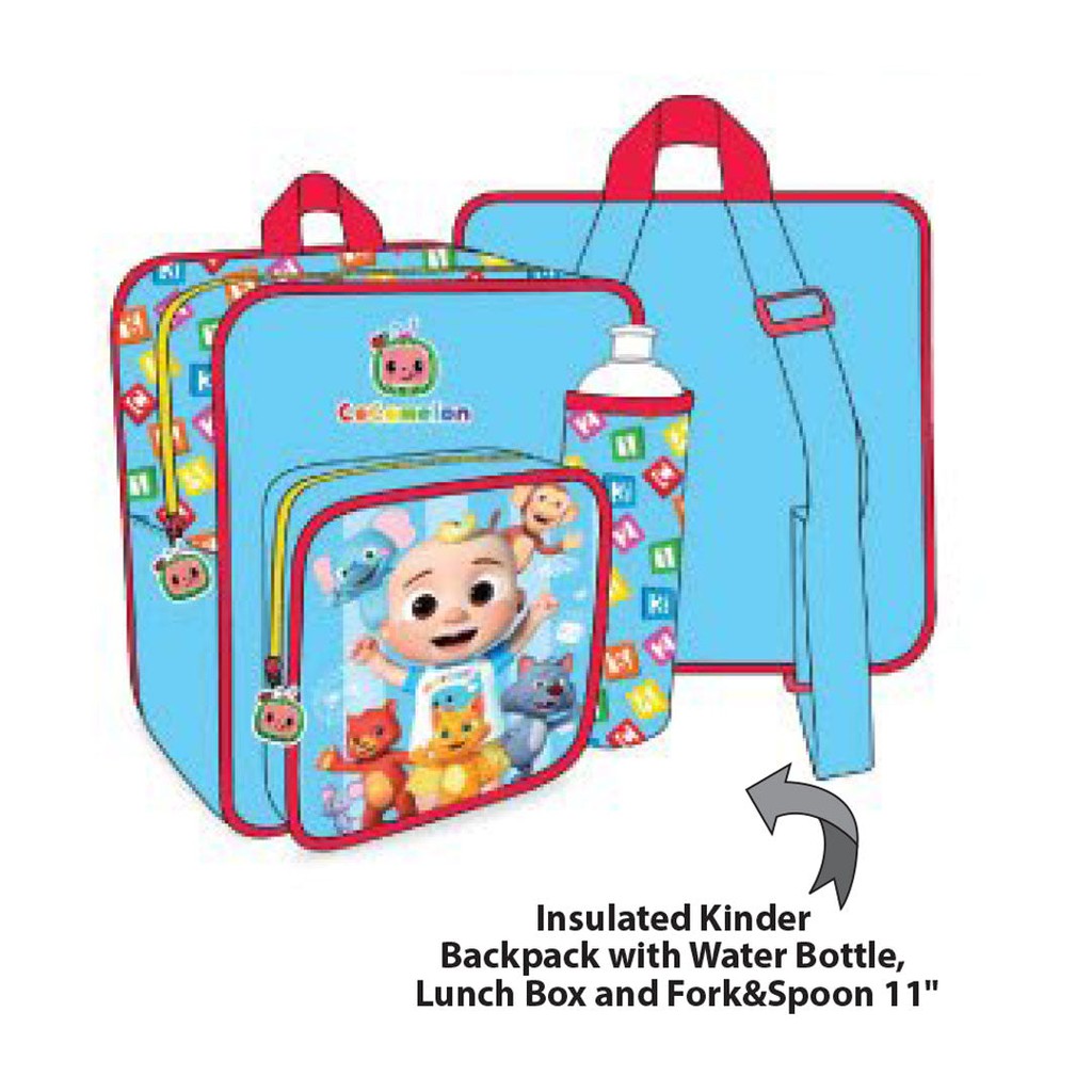 Cocomelon Sky-Blue Backpack