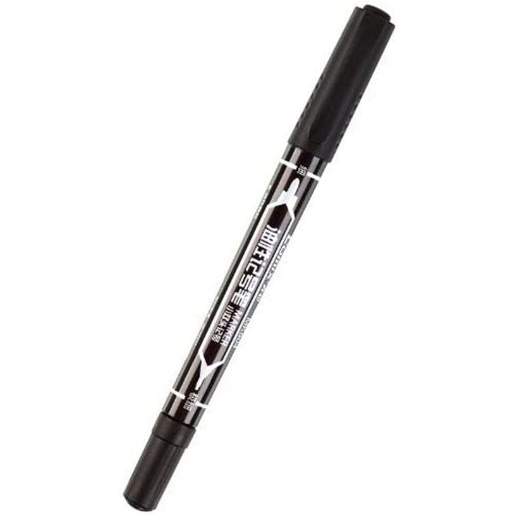 Comix 2 In 1 Marker Black Mk804