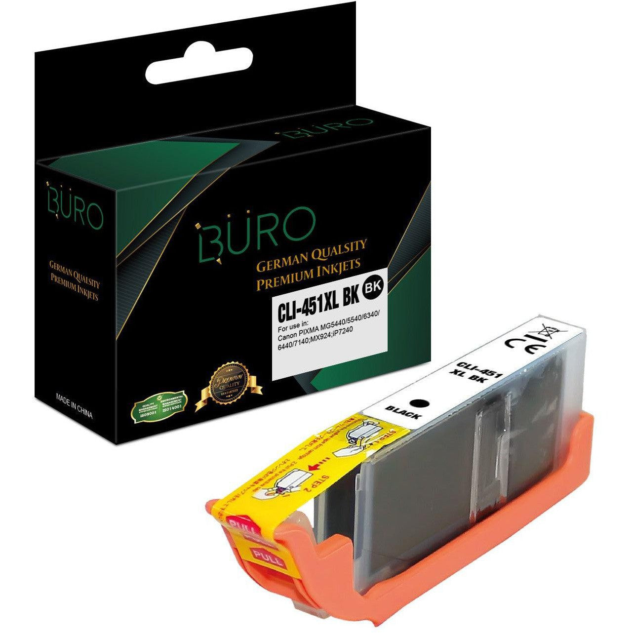Buro Compatible Canon Cli 451 XL (Black)