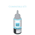 Compatible Epson 673 Light Cyan Ink Bottle 70Ml