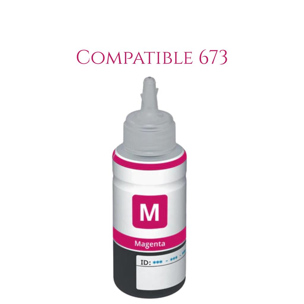 Compatible Epson 673 Magenta Ink Bottle 70Ml