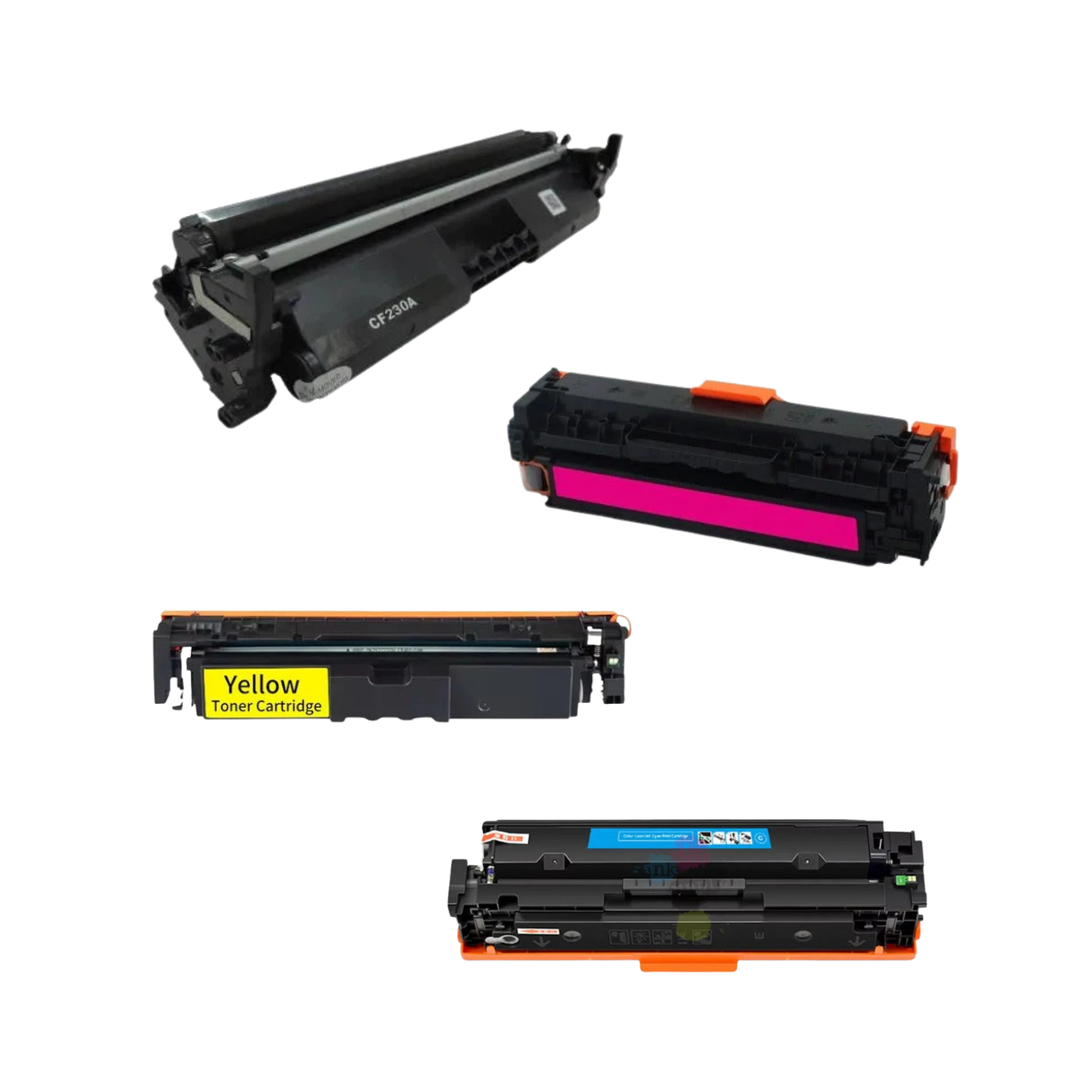 Compatible HP 230A LaserJet Toner Cartridge Full Set