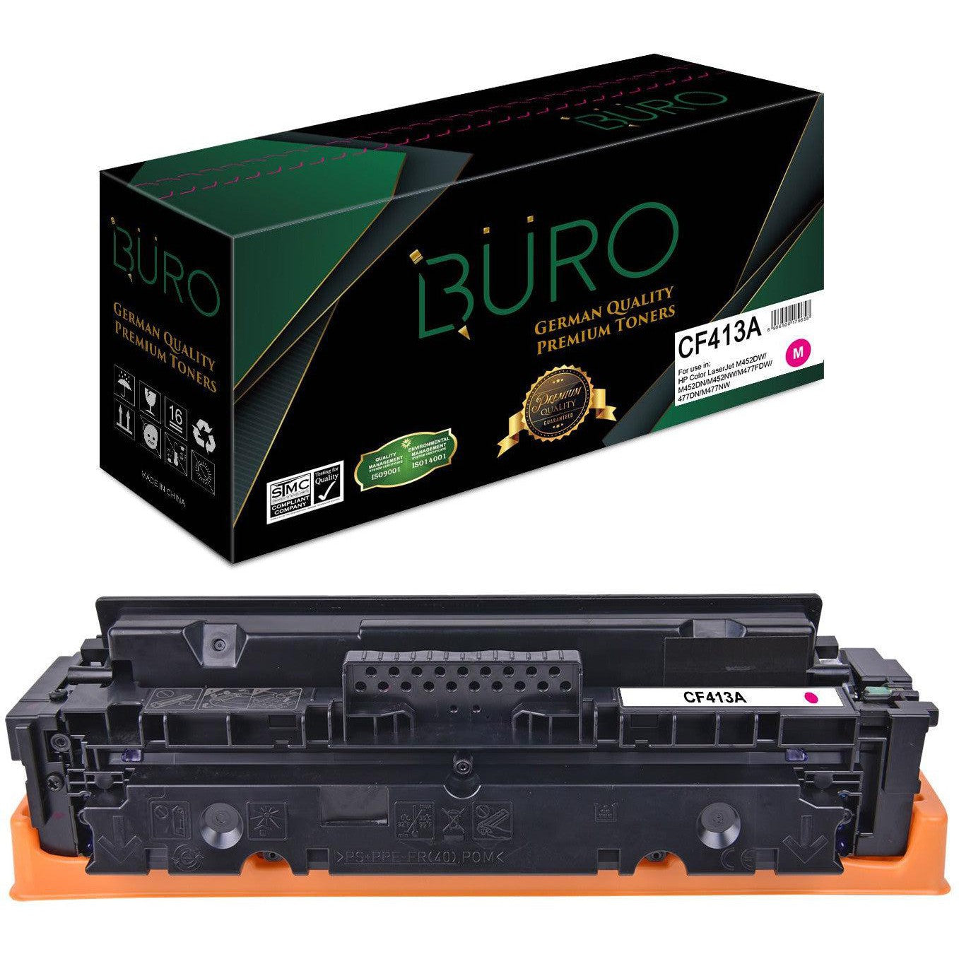 Buro Compatible Toner 410A For Hp Cf413A Magenta