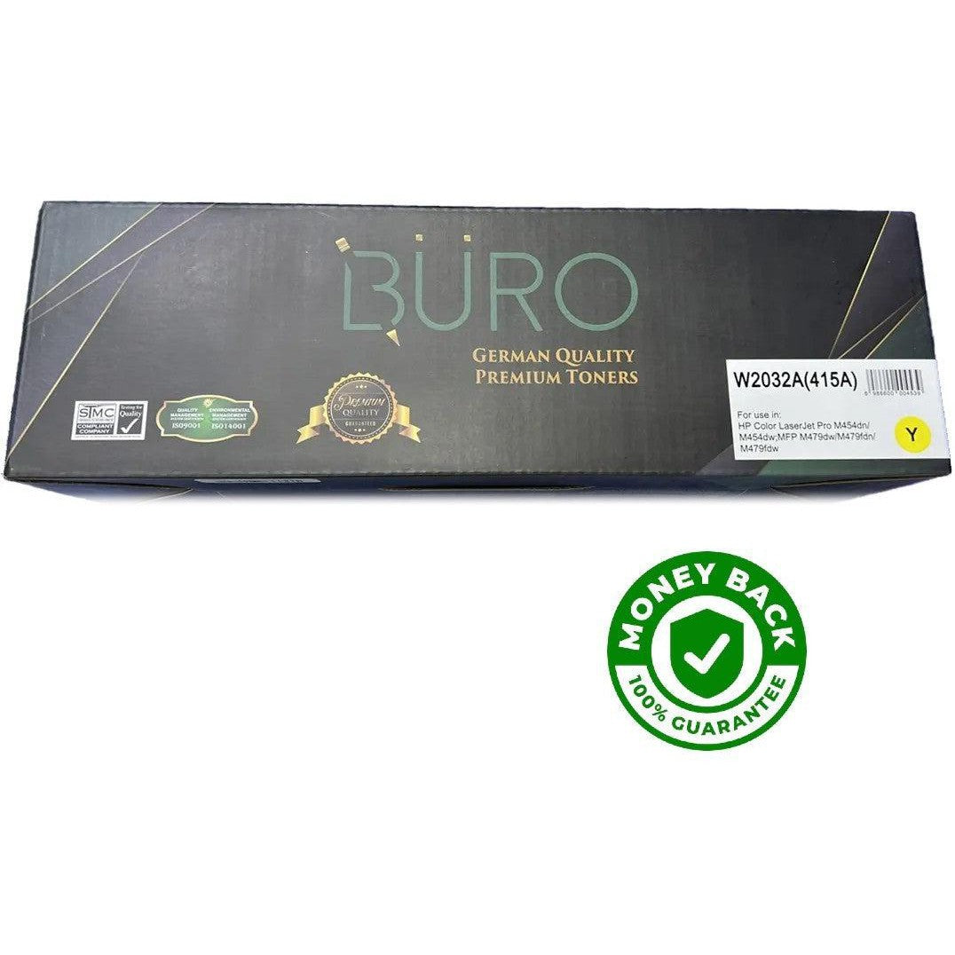 Buro Compatible 415A Toner For Hp W2032A (Yellow)