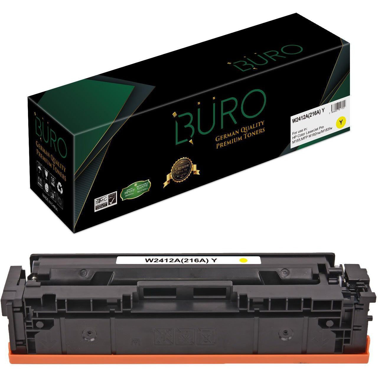 Buro Compatible Hp W 2412A 216A Yellow