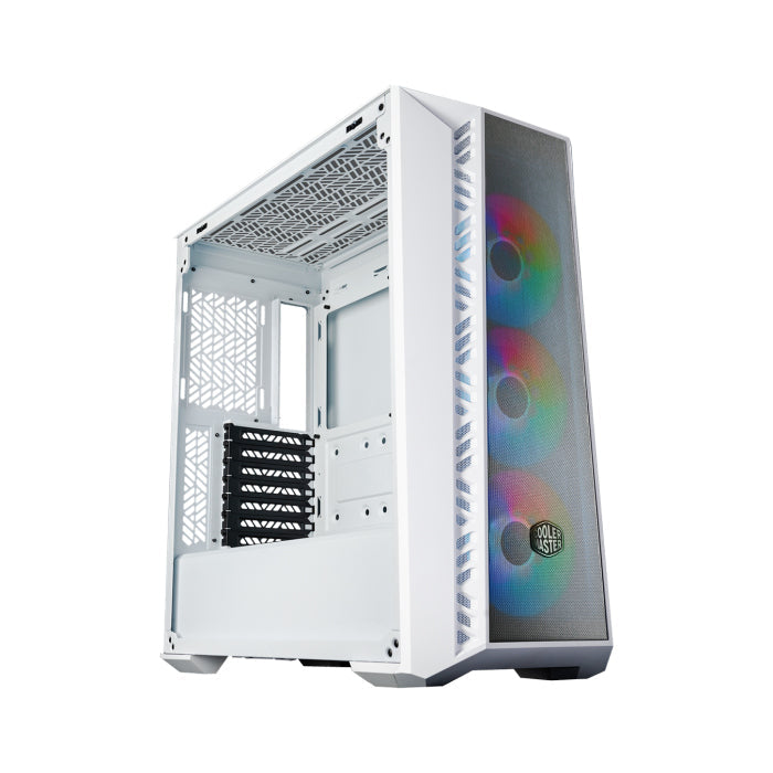 Cooler Master MasterBox MB520 Mesh ARGB ATX Mid Tower Case - White