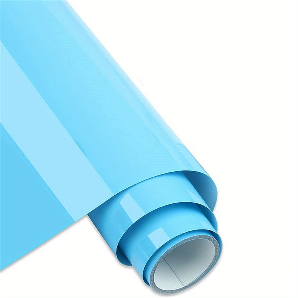 Craft Express Iron-On Heat Transfer Glossy Vinyl - 30.48 x 152.4cm / Sky Blue