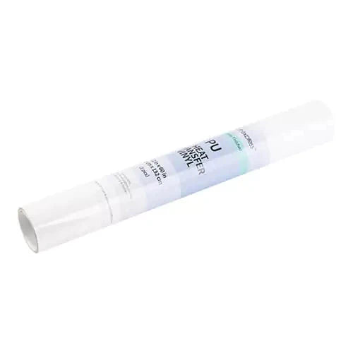 Craft Express Iron-On Heat Transfer Glossy Vinyl - 30.48 x 152.4cm / White