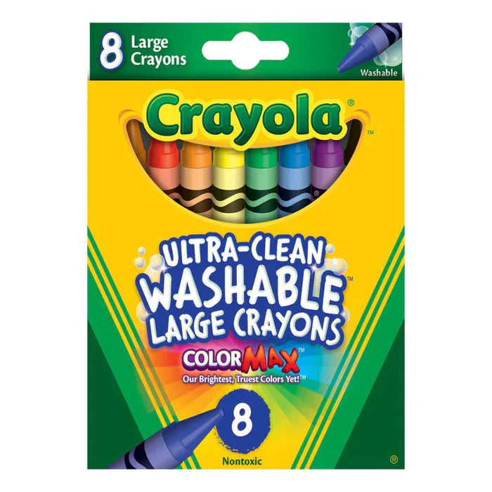 Crayola 8 Big Washable Crayons