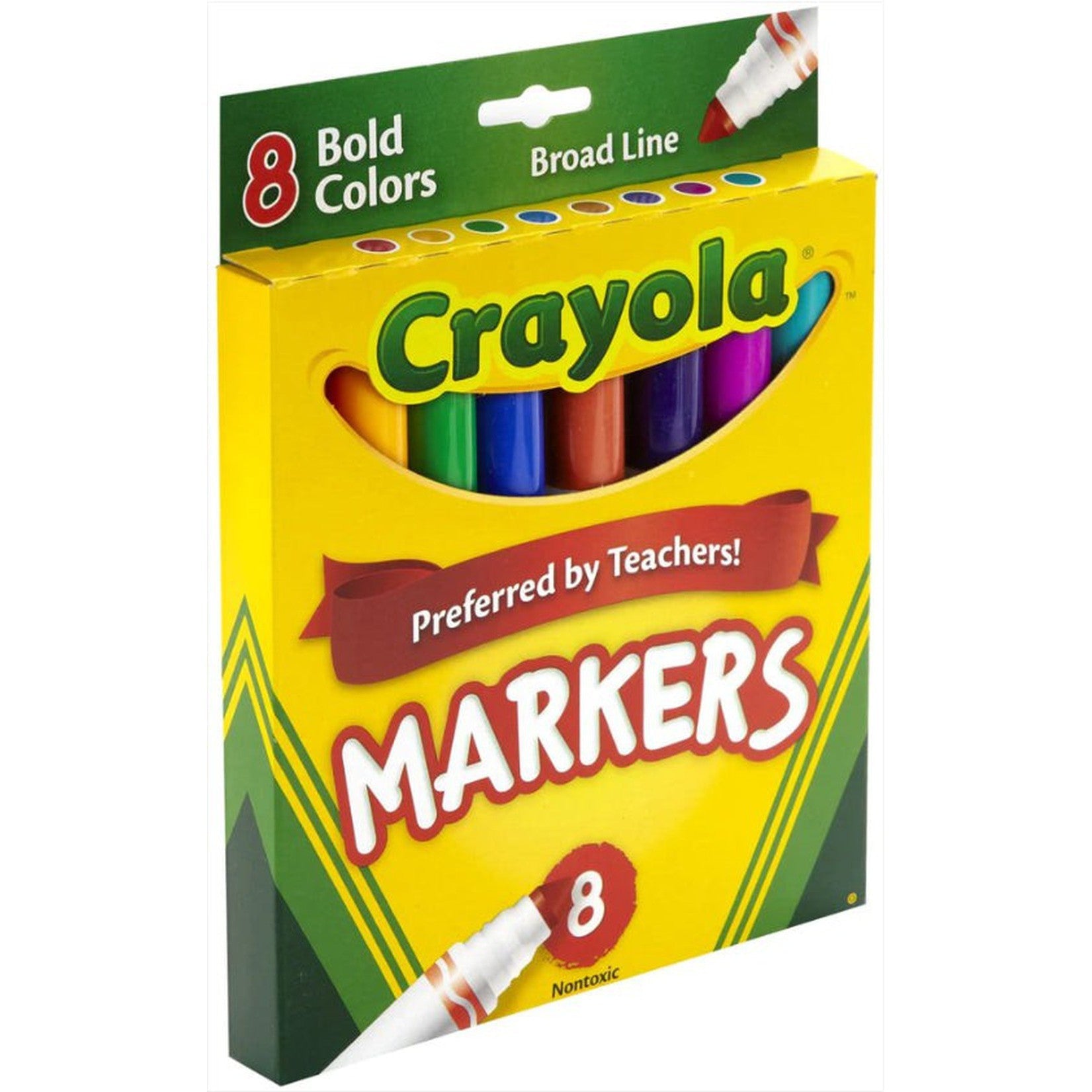 Crayola 8 Bold Colored Markers