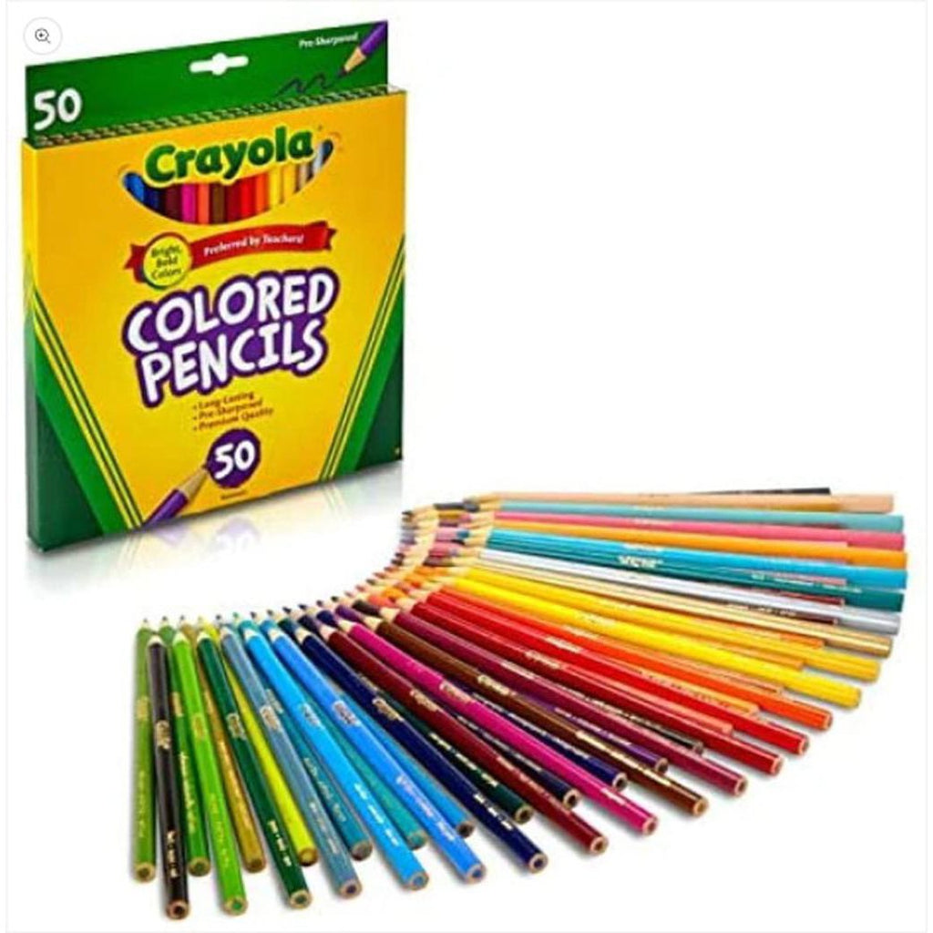 Crayola Colored Pencils 50 Colors