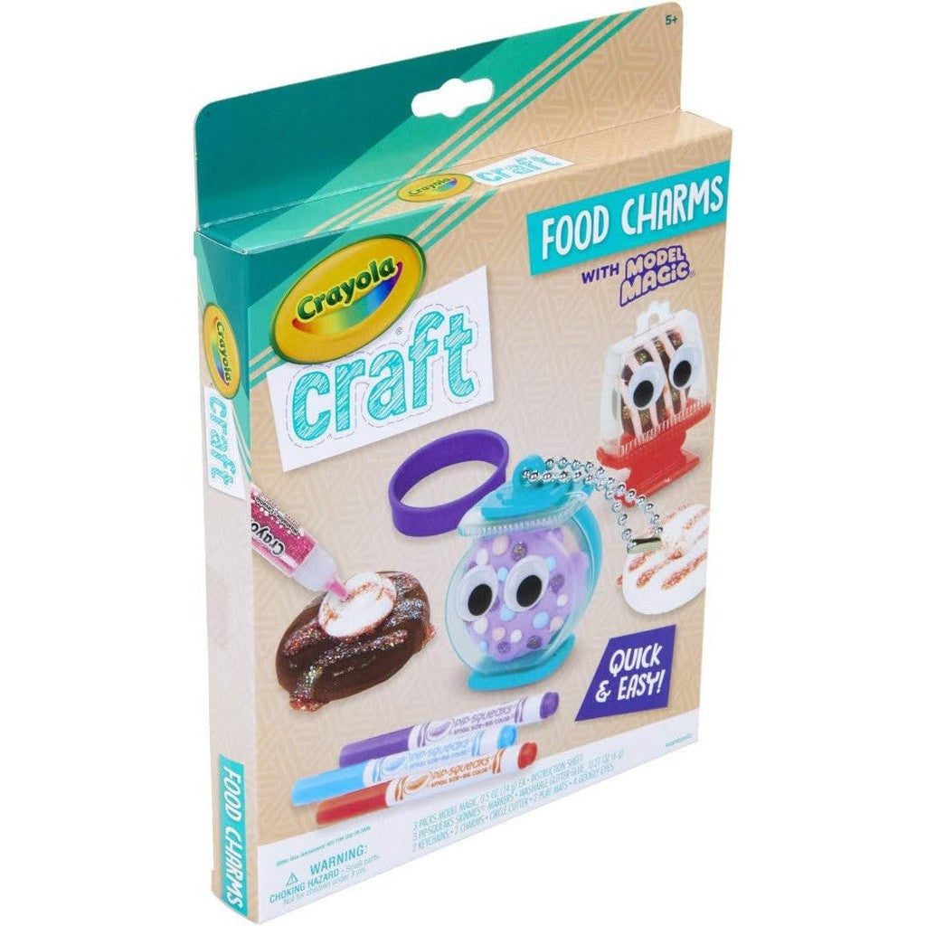 Crayola Craft Food Charms With Model Magic Crafts