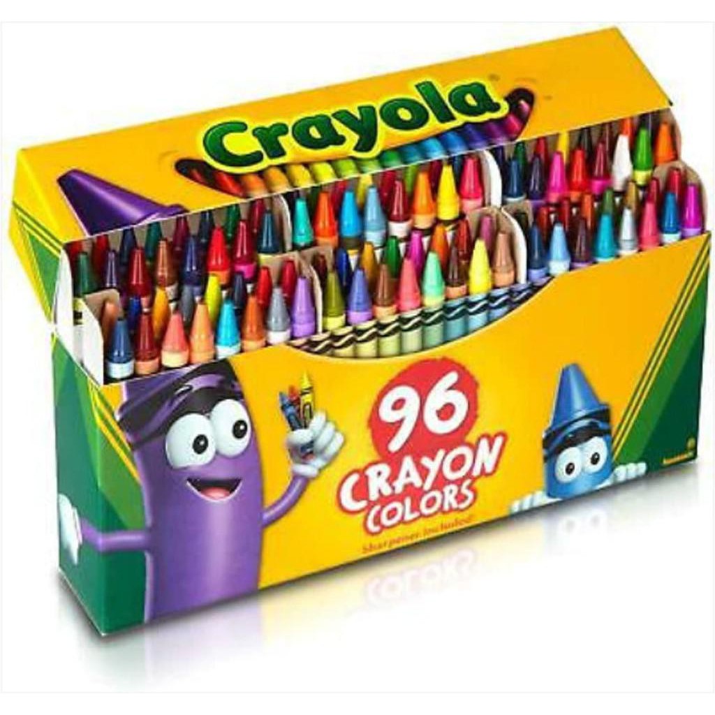 Crayola Crayon Coloring Set 96 Pieces With Sharpener