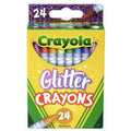 Crayola Glitter Crayons 24 Colors