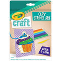 Crayola Modeling Clay String Art Cupcake