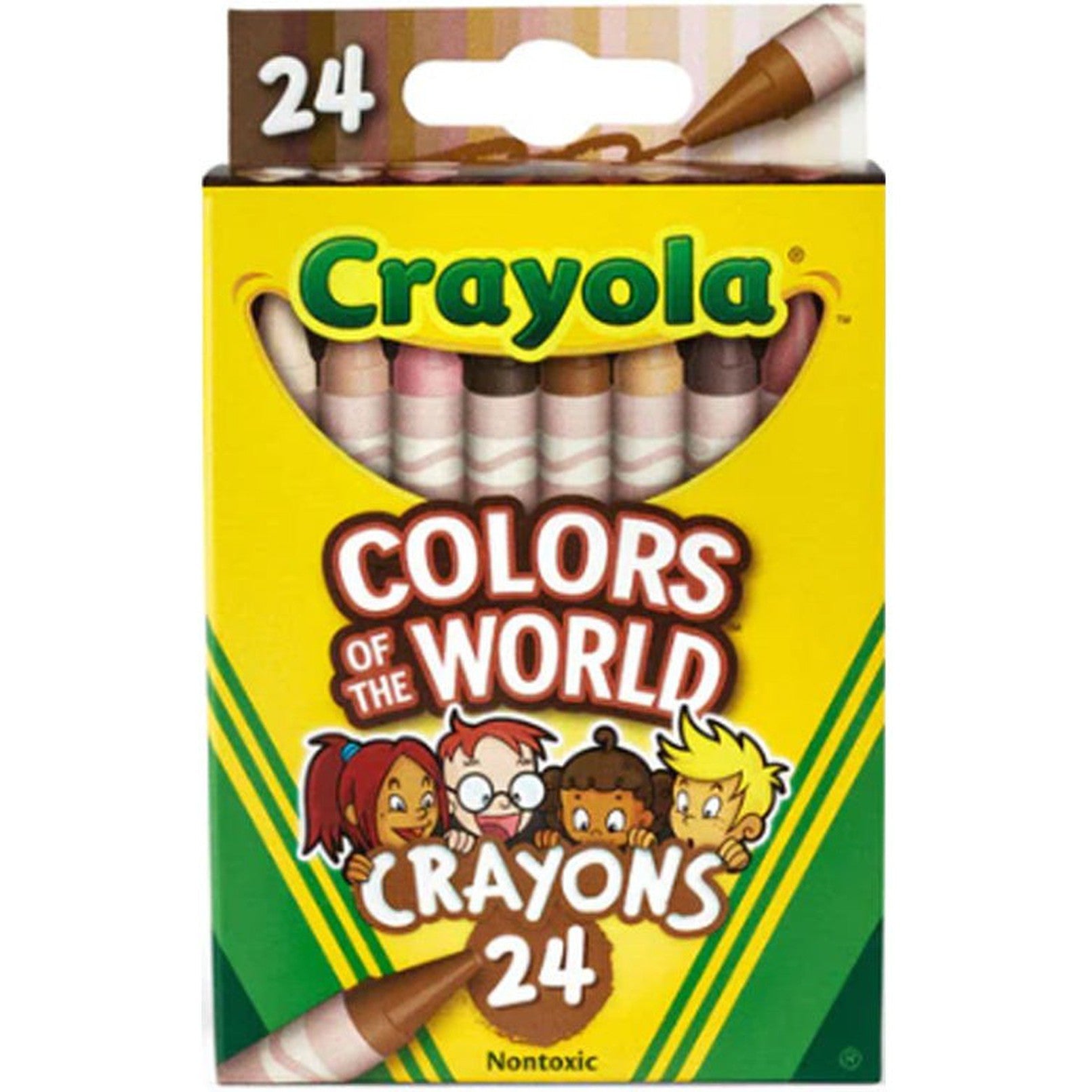 Crayola Skin Tone Crayons 24 Colors