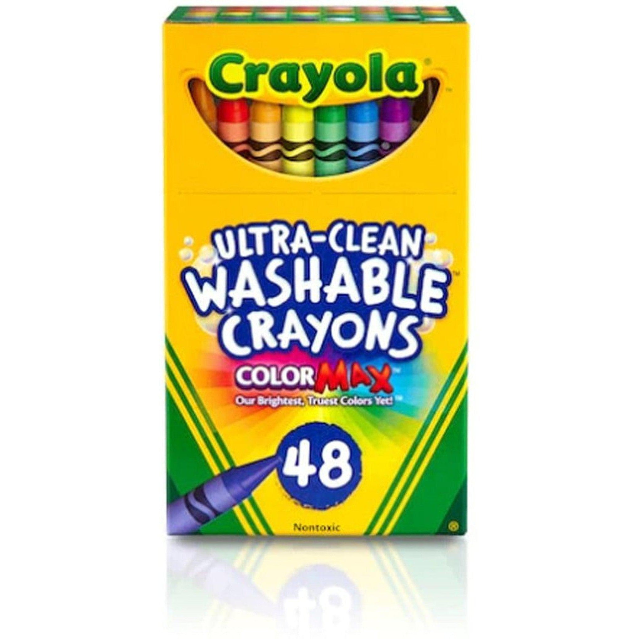 Crayola Ultra Clean Washable Crayons 48 Color