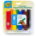 Crayola Washable Tripod Grip Markers 8 Colors