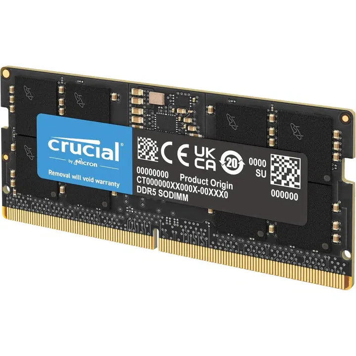 Crucial 8GB DDR5 5600MHZ SODIMM Memory Notebook-CT8G56C46S5