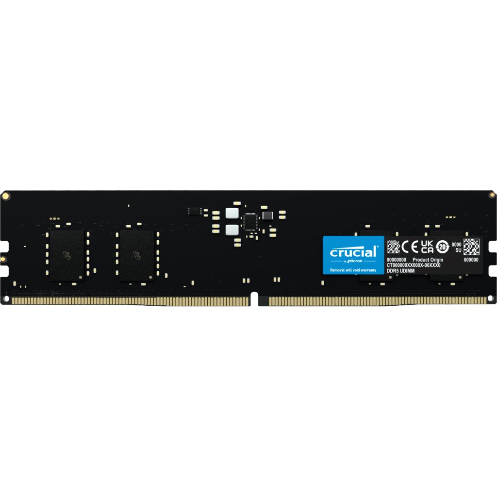 Crucial 8GB DDR5 5600MHz UDIMM Memory Desktop