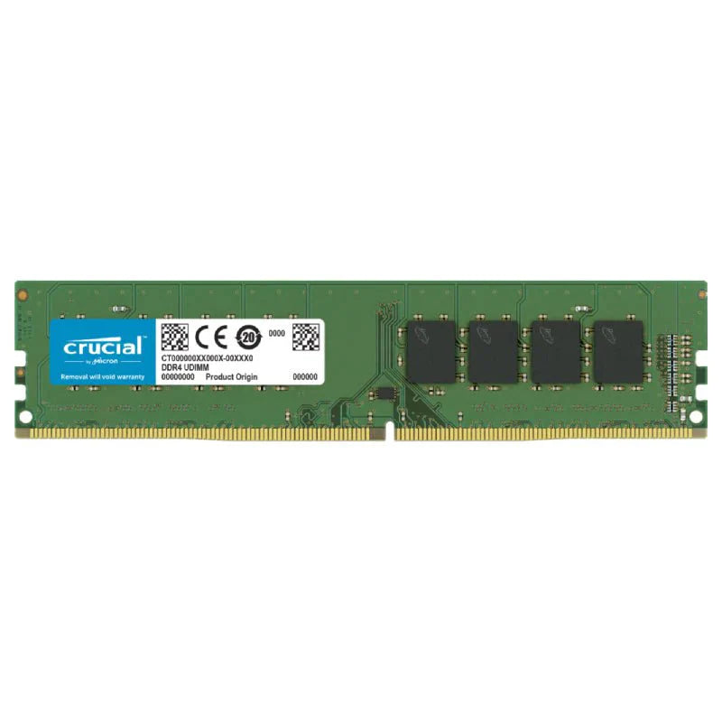 Crucial Basics Memory - 16GB / DDR4 / 288-pin / 3200MHz / Desktop Memory Module