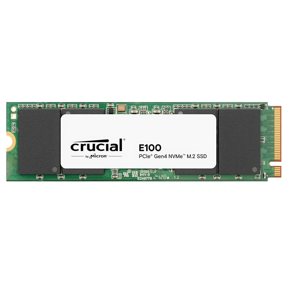 Crucial E100 2TB M.2 NVMe SSD PCIe 4.0 Gen4, 5000MB/s