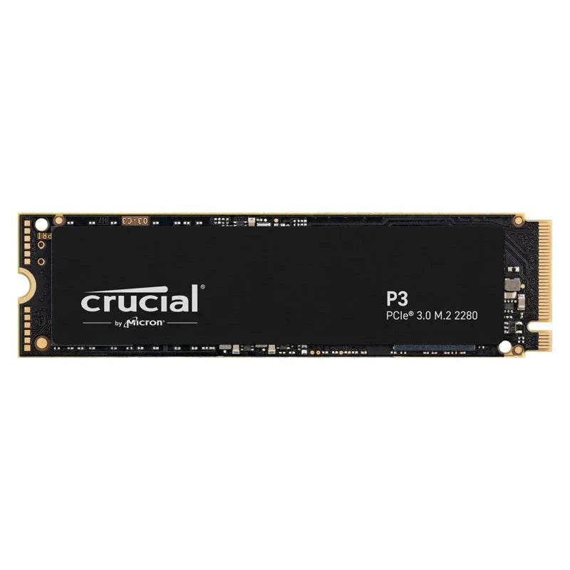 Crucial P3 - 2TB / M.2 2280 / PCIe 3.0 - SSD (Solid State Drive)