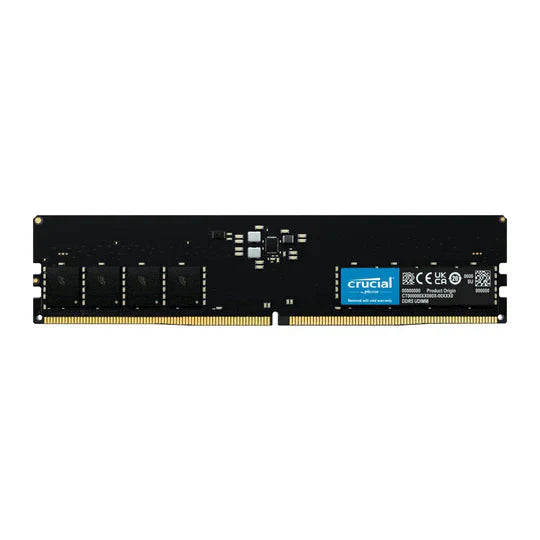 Crucial RAM 32GB DDR5 4800MHz Desktop Memory CT32G48C40U5