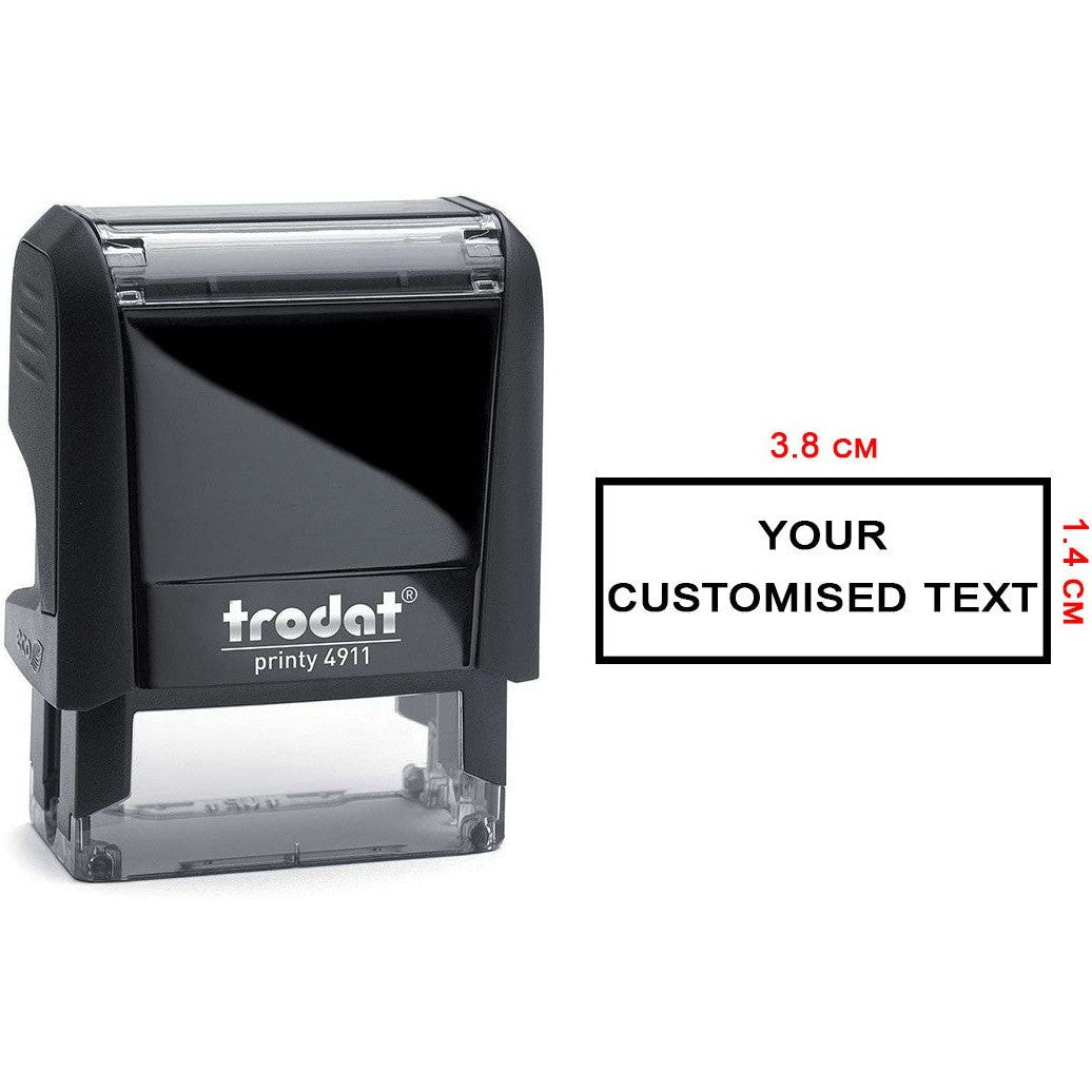 Customized Stamp (3.8 Cm X 1.4 Cm)