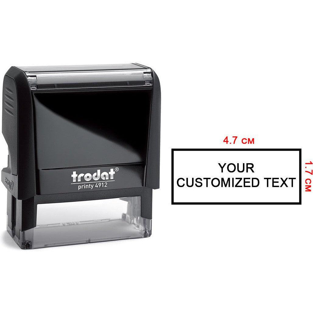 Customized Stamp (4.7 Cm X 1.7 Cm)