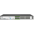 D-Link 250M 24-Port 1000Mbps Poe Switch With 2 Sfp Ports (Dgs-F1026P-E)