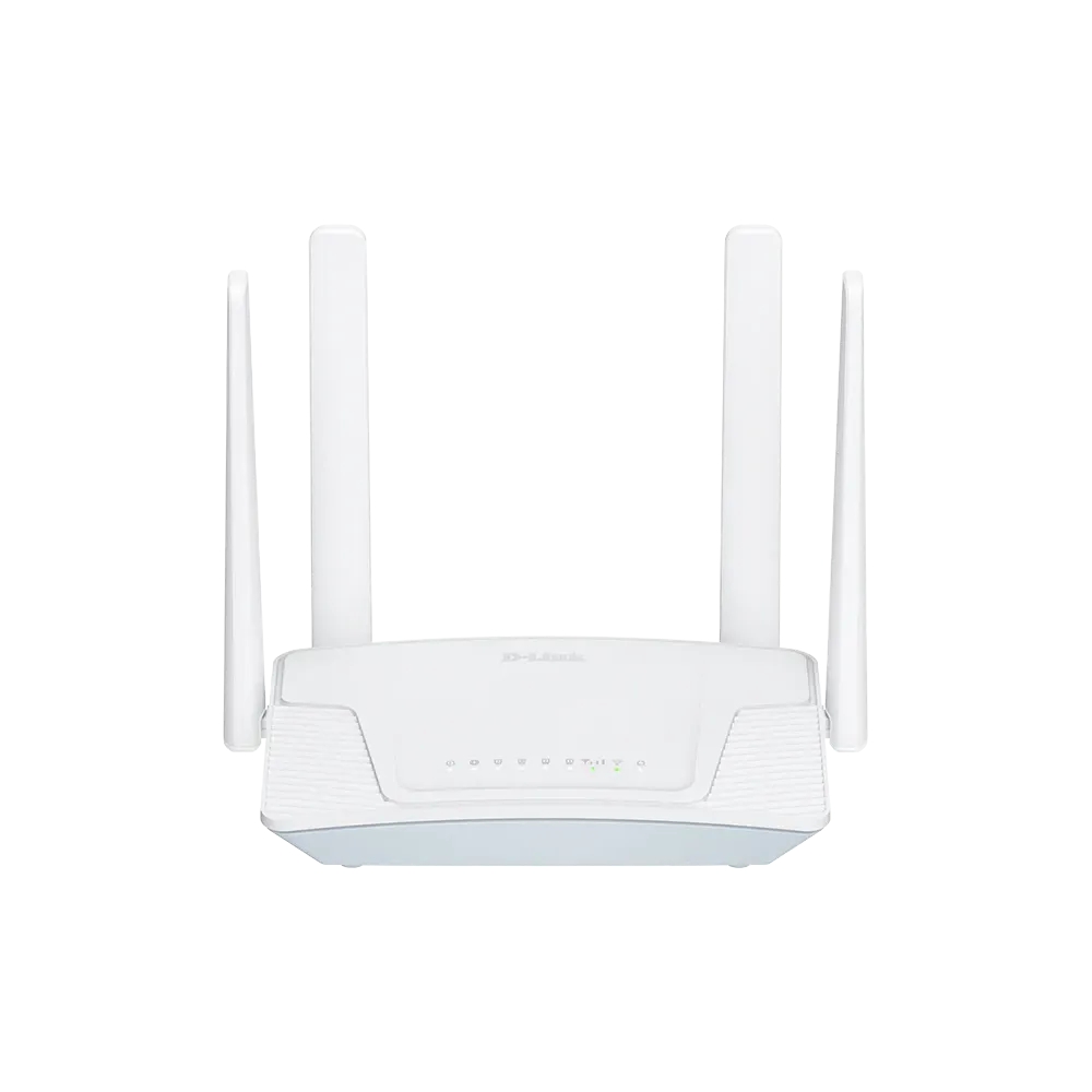 D-Link 4G LTE N300 Wi-Fi Router - 4G / Up to 300 Mbps / Ethernet WAN / LAN