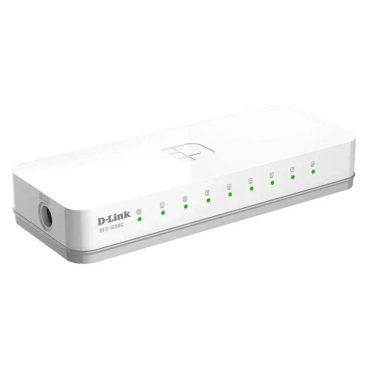 D-Link 8-Port 10/100 Unmanaged Switch DES-1008C