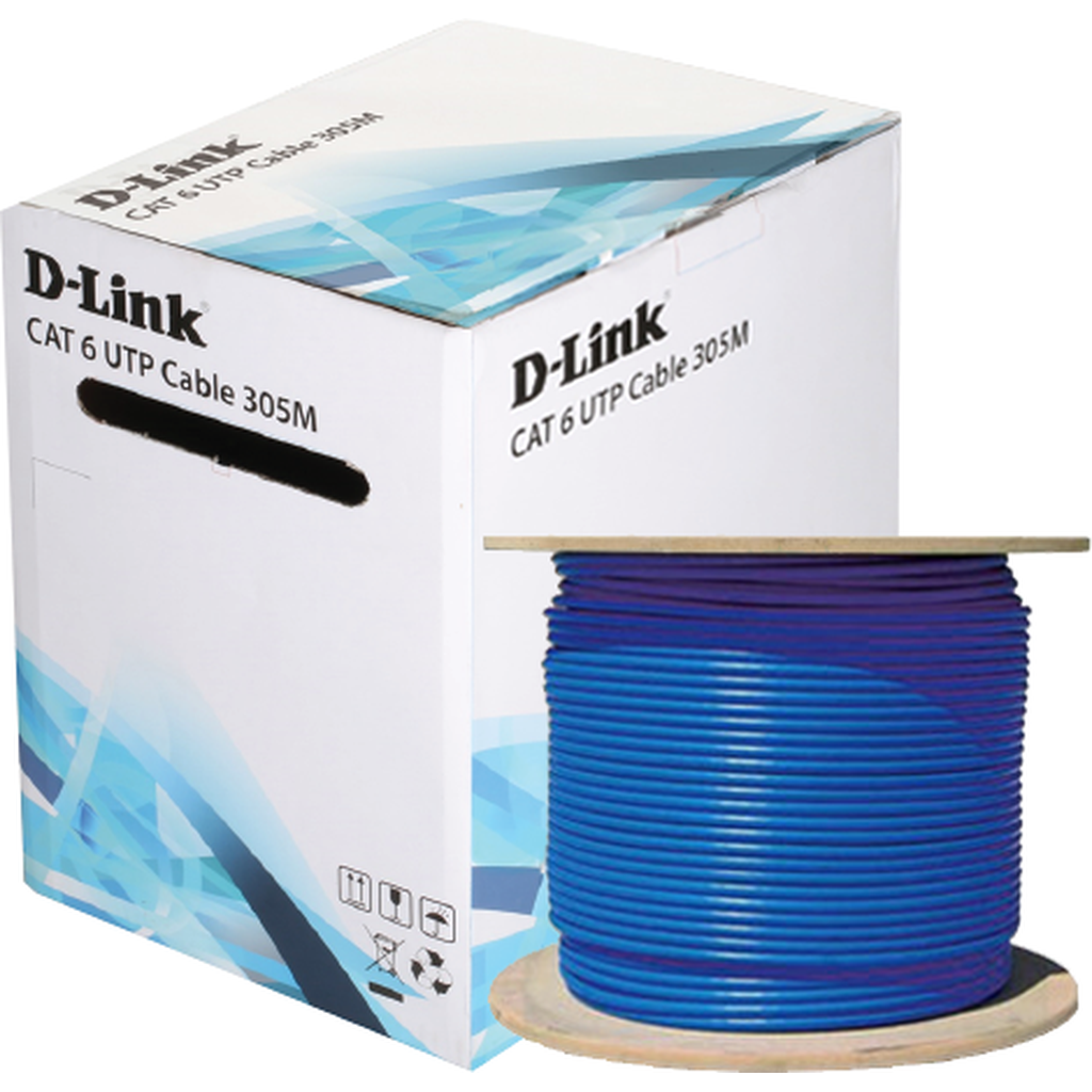D-Link Cat6 Utp 23Awg Solid : 305 Mtr